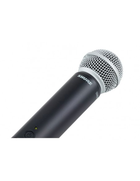 Bevielis mikrofonas su stotele Shure BLX24E/SM58-K14