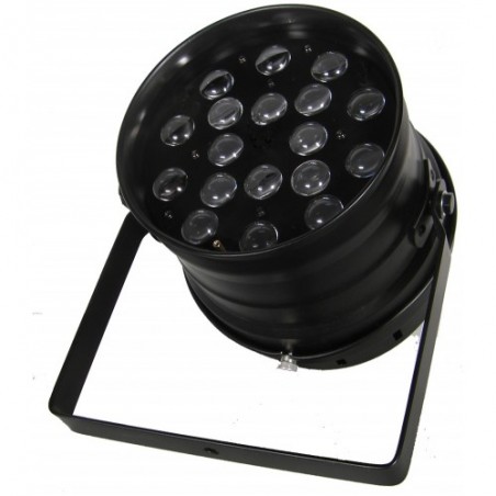 Prožektorius LED PAR 64 18x10W RGBW 4in1 IP20