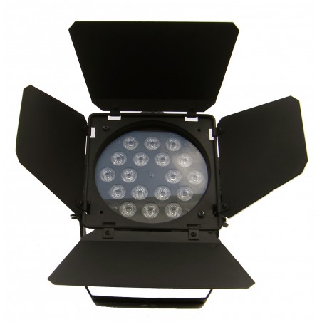 Prožektorius LED PAR 64 18x10W RGBWA 5in1 IP65
