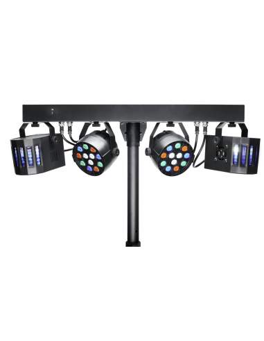 2PAR2DERBY LIGHT SET TRIPOD Stagg SLB...