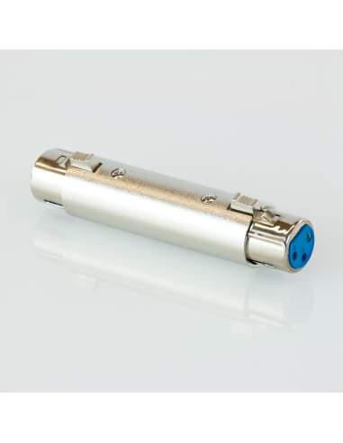 Adapteris XLR/F socket - XLR/F socket...