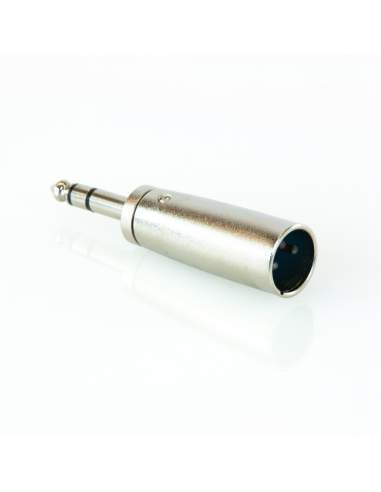 Adapteris XLR/M - Jack 6.3 mm stereo...