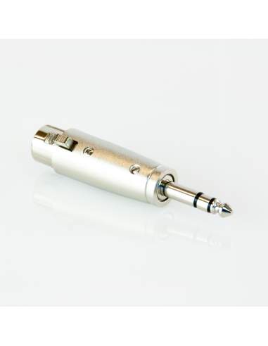 Adapteris XLR/F socket - Jack 6.3 mm...