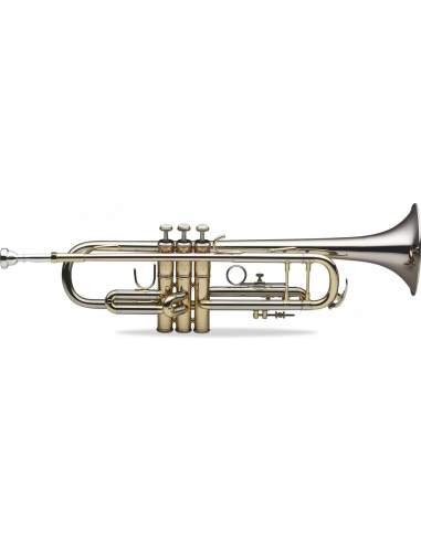 Bb Trumpet, ML-bore, nickel silver bell