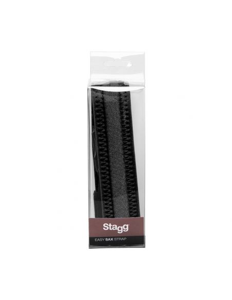 Saksofono diržas Stagg SAX STRAP2 BKXL