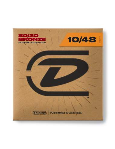 Strings for acoustic guitar Dunlop DAB1048 Bronze 0.010 - 0.048