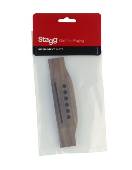 Bridge for acoustic guitar Stagg SP-BRWS-RW