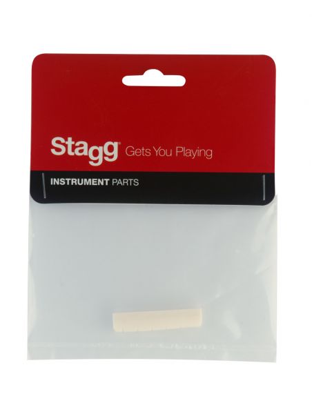 Acoustic guitar nut Stagg SP-NTWS-BONE