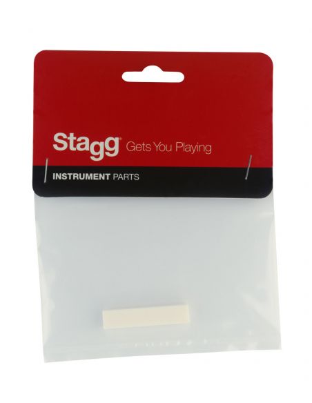 Acoustic guitar nut, uncut Stagg SP-NTWS-BONEB