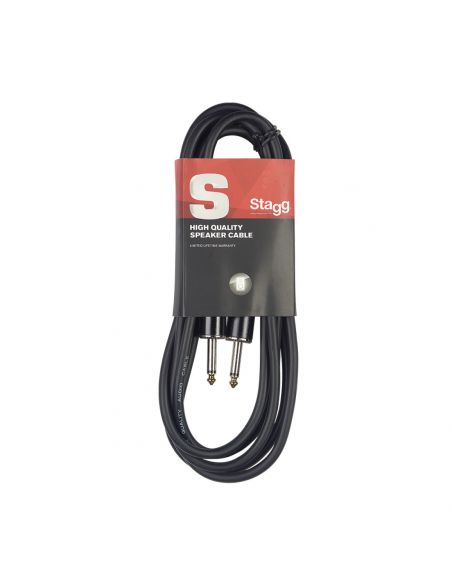 Kabelis Jack 1.5 mm - Jack 1.5 mm Stagg SSP10PP15 15m