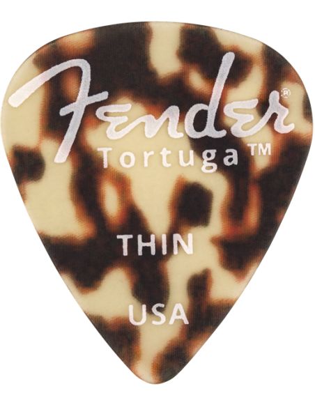 Mediatorių komplektas Fender Tortuga 351 Thin 6PCS