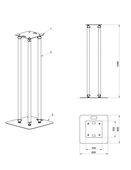 moving head tower 1,5m