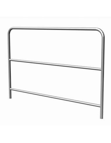 SBA 05C -aluminium handrail 2m