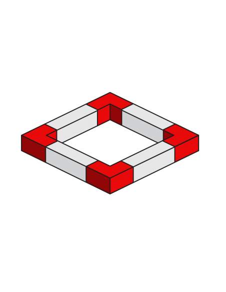 Alustage 90° Aluminium truss corner AL24 C21