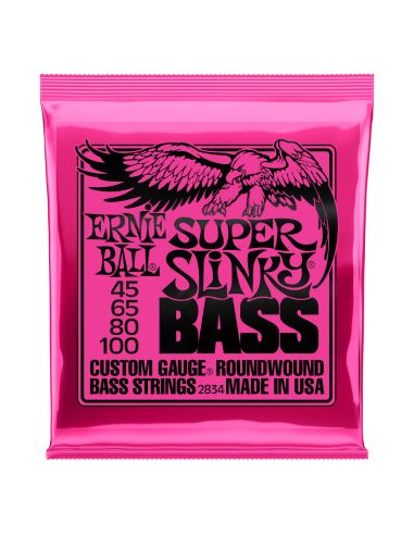 Stygos bosinei gitarai Ernie Ball 2834 40 - 100 (Slinky Nickel Wound)