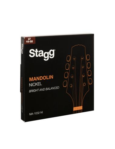 Set of nickel strings for mandolin, light