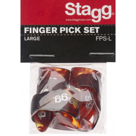 Set of fingers picks Stagg FPS-L