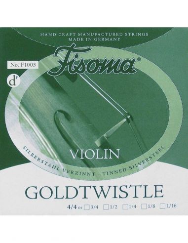 Single Violin d' String - Lenzner F1003 Fisoma Goldtwistle