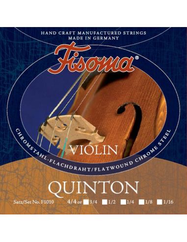 Lenzner F1000 Fisoma Goldtwistle 3/4 Size Violin String Set