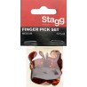 Set of fingers picks Stagg FPS-M