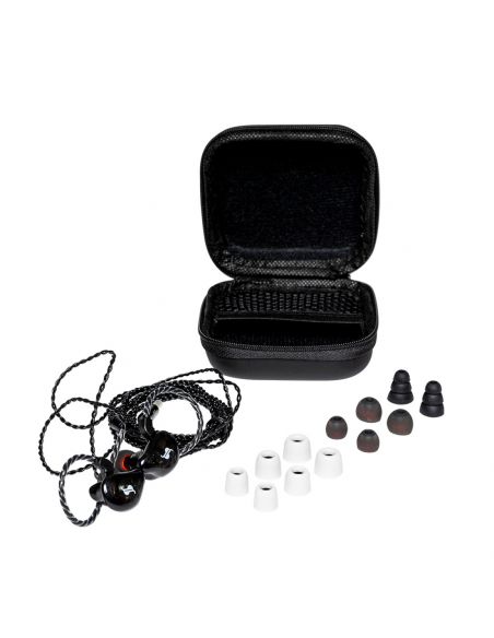 Stagg High-resolution, sound-isolating earphones, black