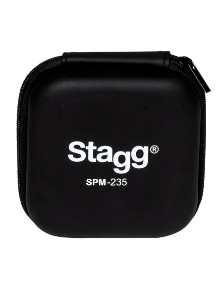 Stagg High-resolution, sound-isolating earphones, black