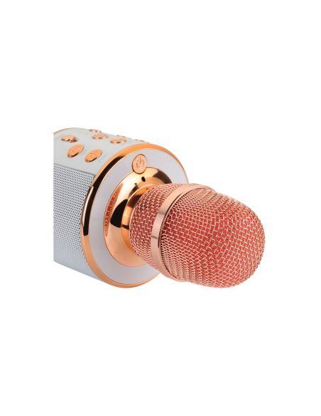 QTX | Karaoke Party Microphone | Rose Gold