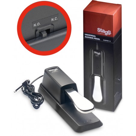 Universal sustain pedal Stagg SUSPED 10