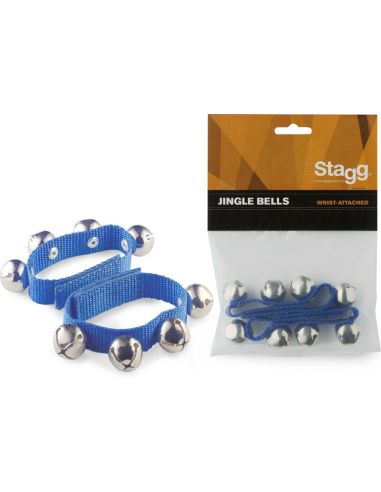 Wrist bells Stagg SWRB4 S/BL