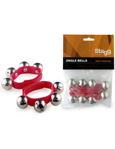 Wrist bells Stagg SWRB4 L/YW