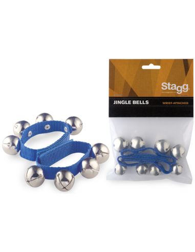 Wrist bells Stagg SWRB4 L/YW