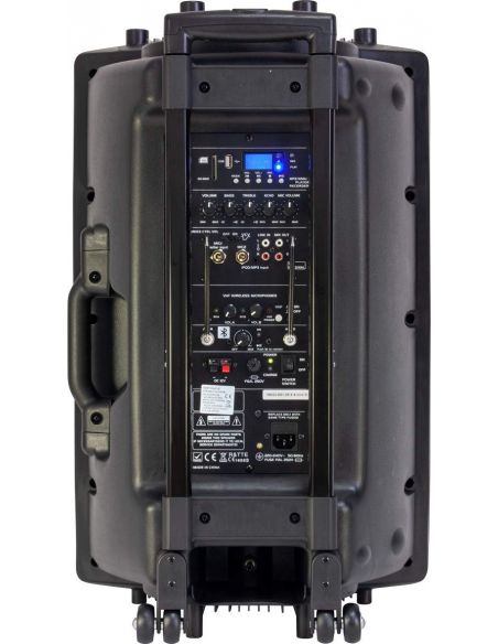 Ibiza sound PORT15VHF-BT Portable PA Speaker System