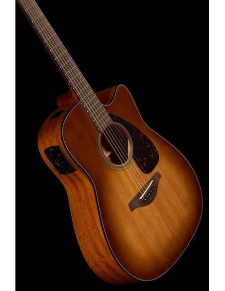 Elektro-akustinė gitara Yamaha FGX800C SDB