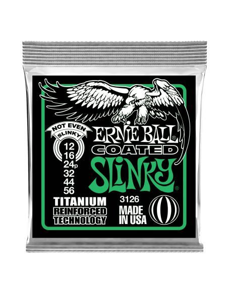 Ernie Ball Super Beefy Slinky Coated Titanium RPS 11-54