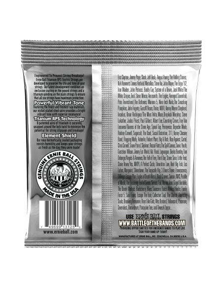 Ernie Ball Super Extra Slinky Coated Titanium RPS 8-38