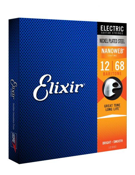 Stygos el. gitarai Elixir 12302 Nanoweb 12-68