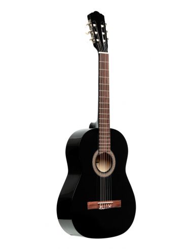 Stagg SCL50 3/4-BLK 3/4 classical guitar with linden top, blue