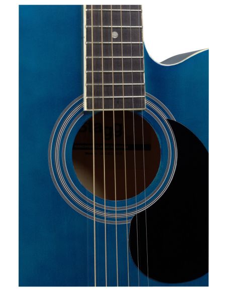 Elektro-akustinė gitara Stagg SA20ACE BLUE