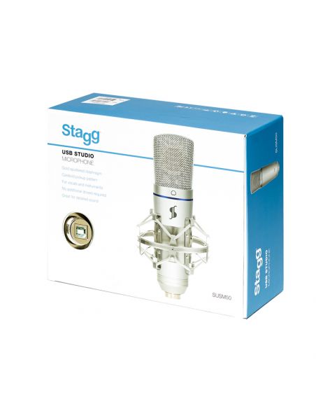 Studijinis mikrofonas Stagg SUSM50