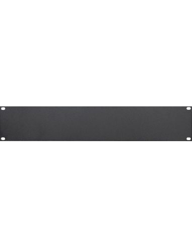 Flat steel panel for 19" 2-unit rack Stagg P19-2U