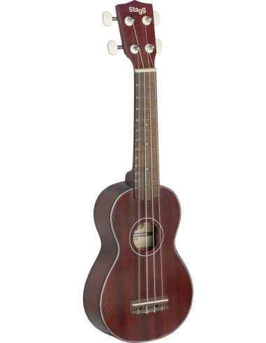 Soprano ukulelė + dėklas Stagg US40-S