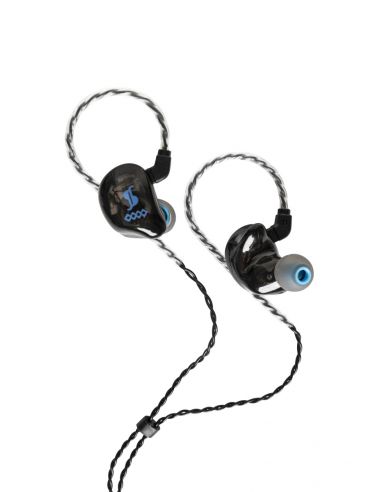 Stagg High resolution, 4 drivers, sound isolating earphones, black