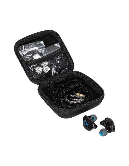 Stagg High resolution, 4 drivers, sound isolating earphones, black