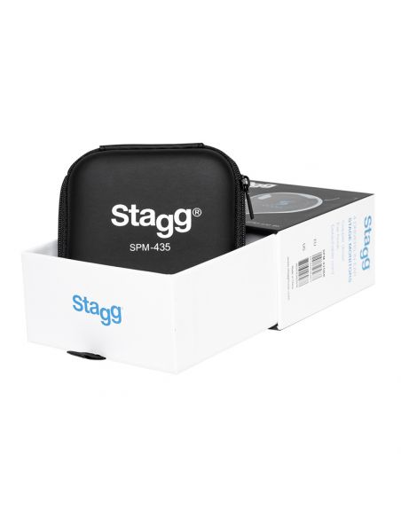 Stagg High resolution, 4 drivers, sound isolating earphones, black