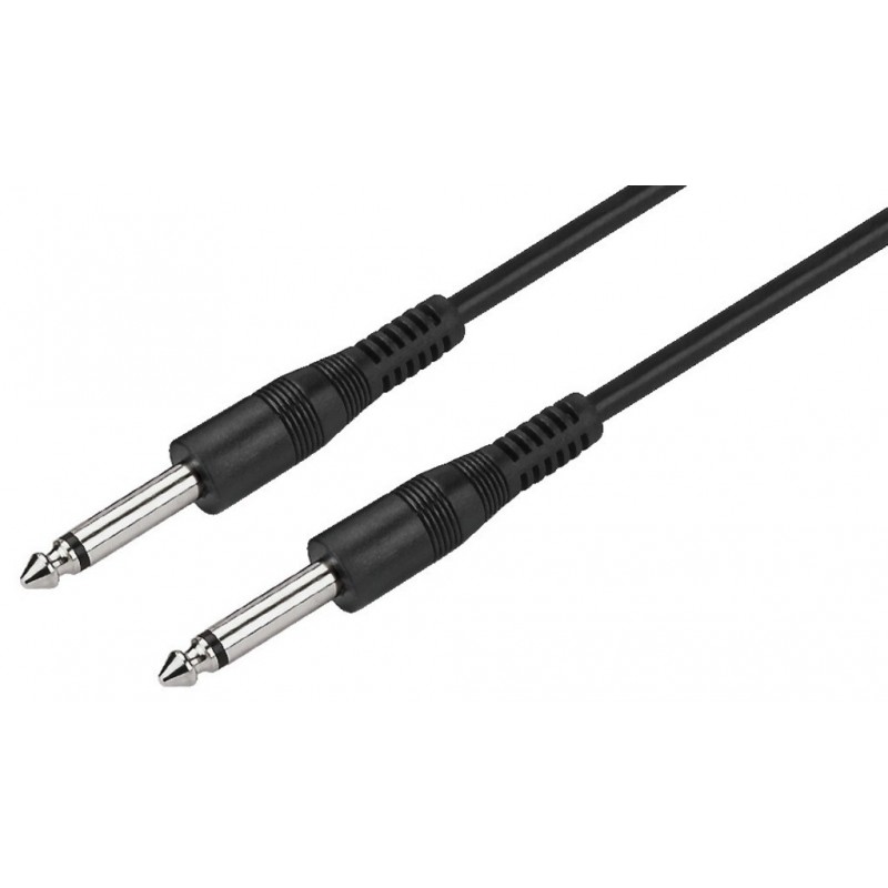 Kabelis JACK 6,3mm mono - JACK 6,3mm mono