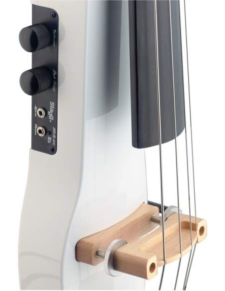 4/4 electric cello with gigbag, white