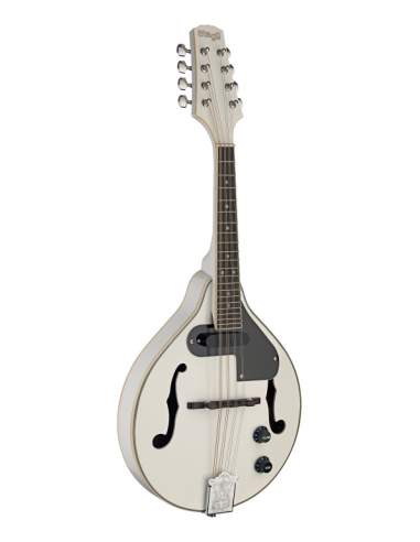 Acoustic-electric mandolin Stagg M50 E WH