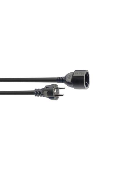 N series extension power cable, Shuko/Schuko (f/m), 5 m (16')