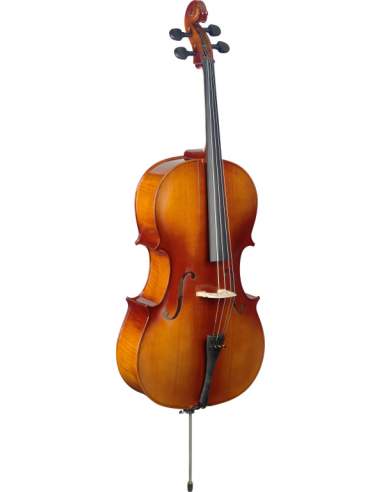 3/4 laminated maple cello with bag Stagg