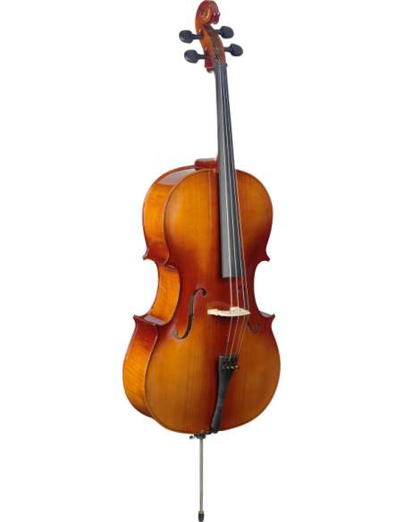 3/4 laminated maple cello with bag Stagg